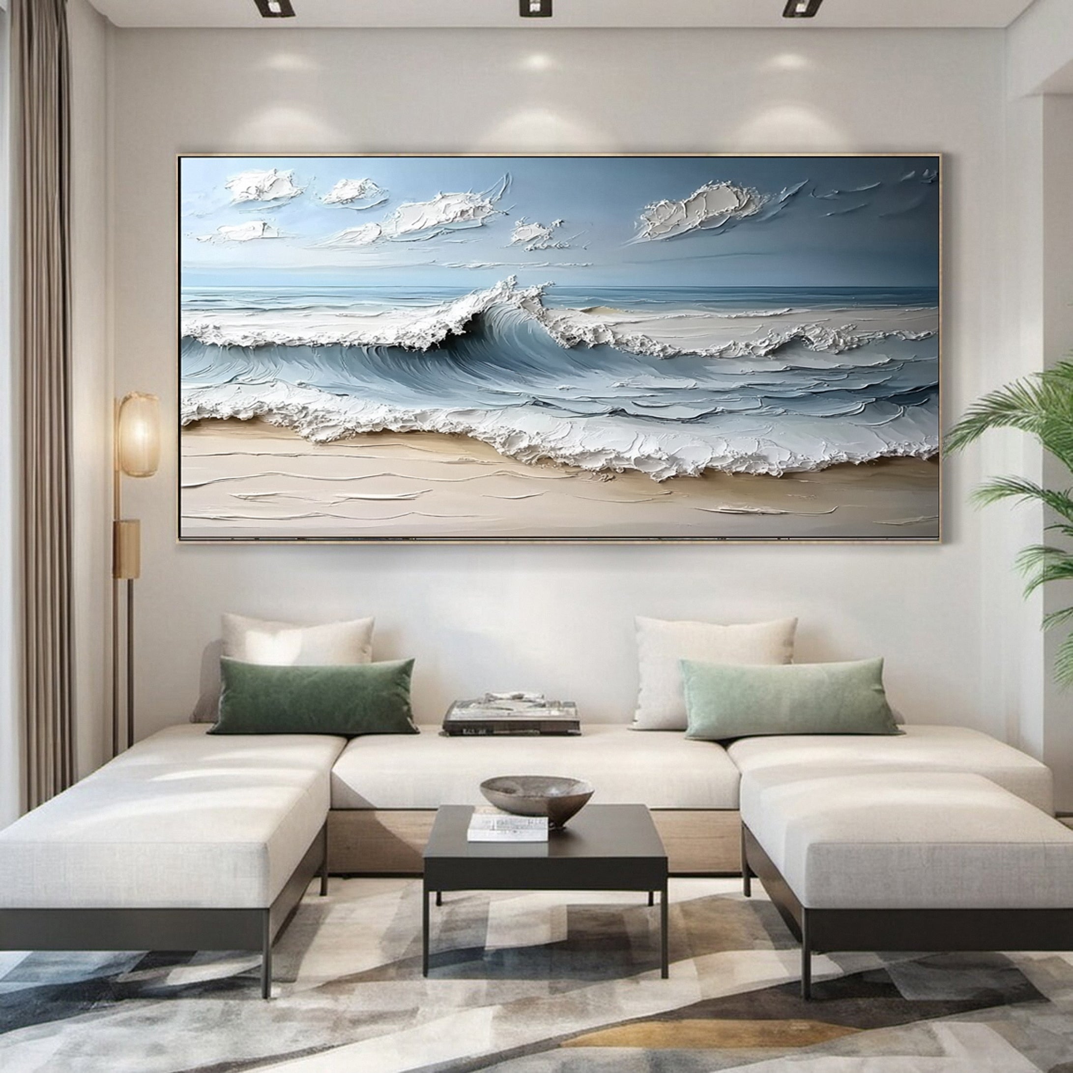 Large Ocean Wave Canvas