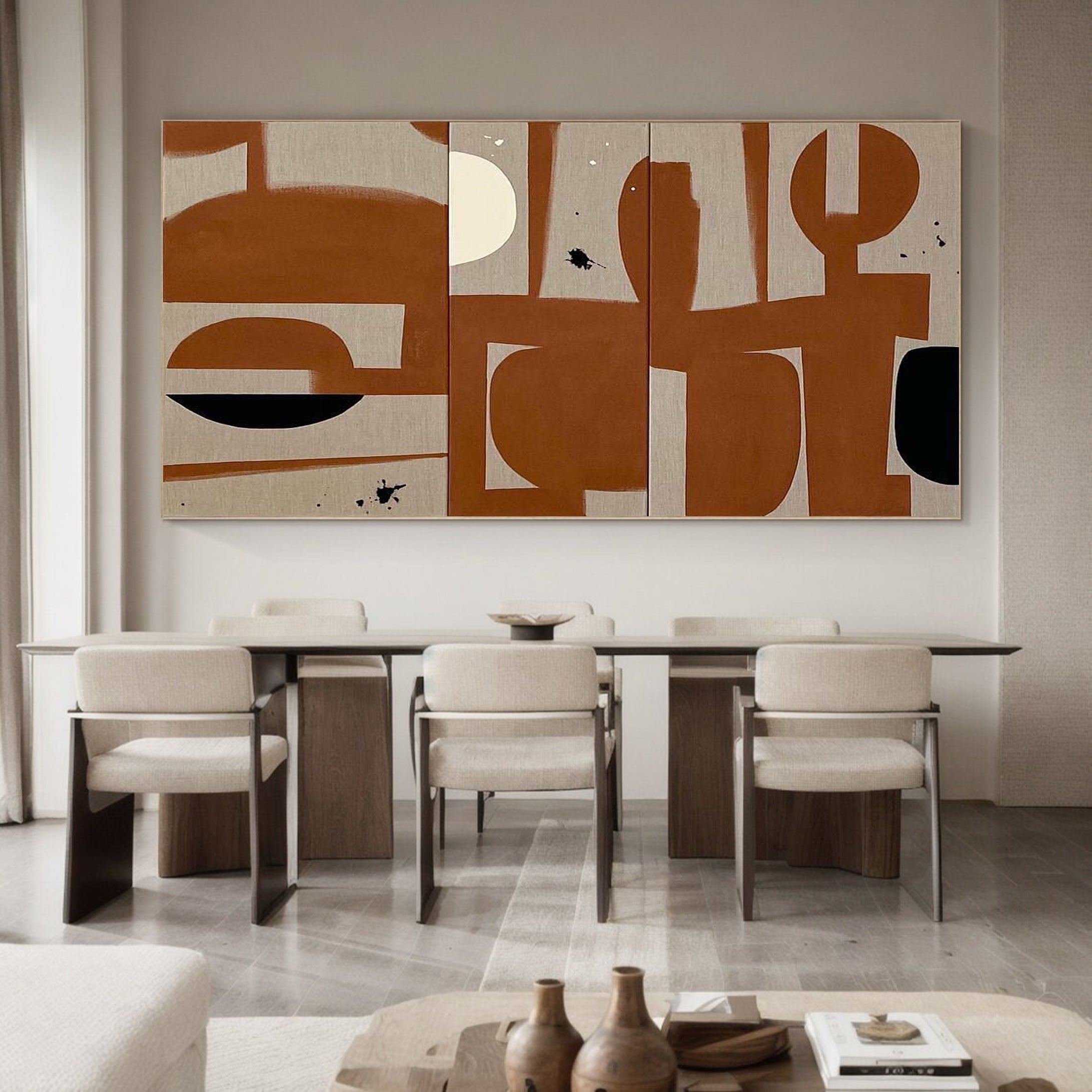 Modern Geometric Canvas Art