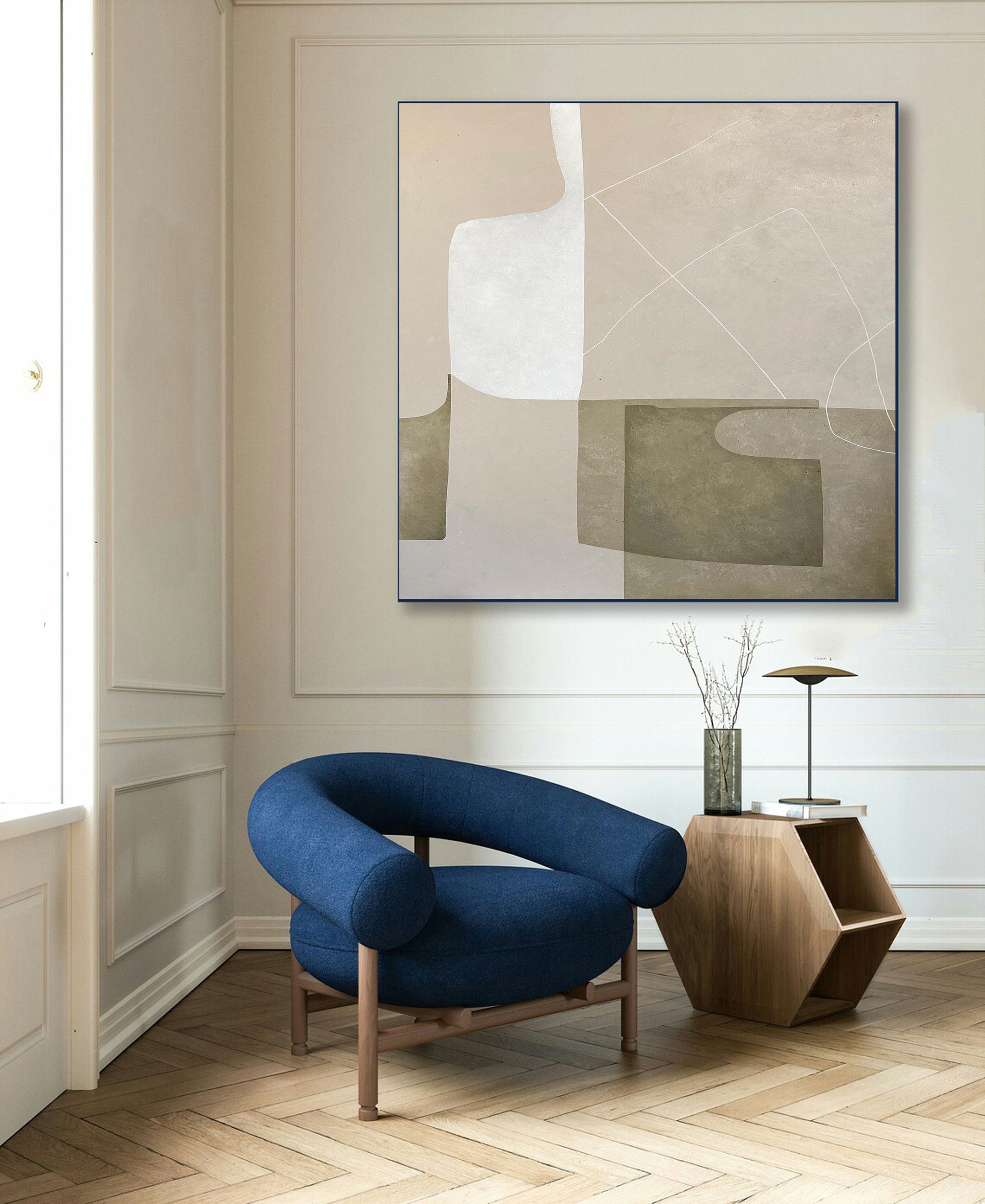 Abstract Geometry Elegant Wall Art for Modern Homes #MM016