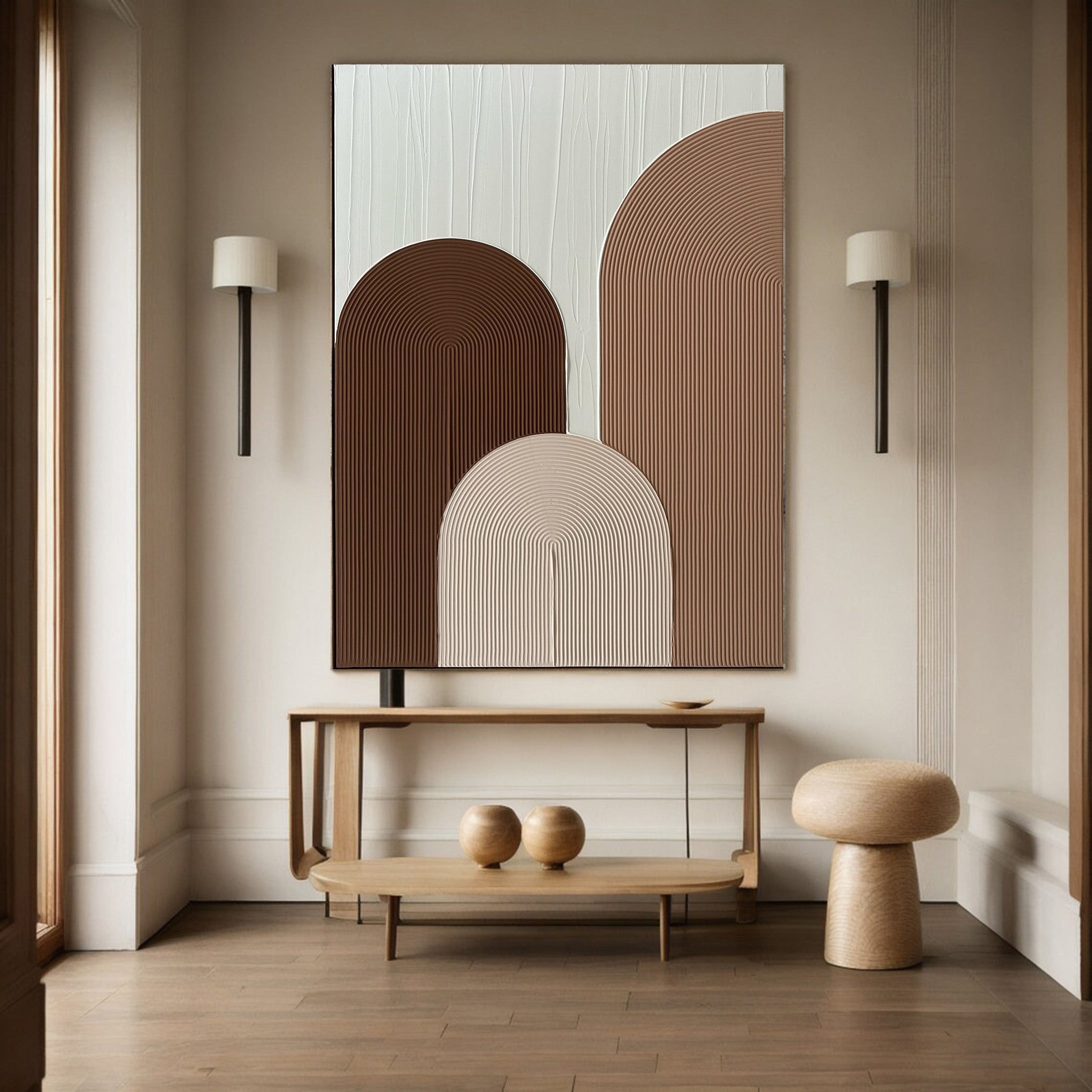 Minimalist Arch Wall Art for Dining Rooms #MM017