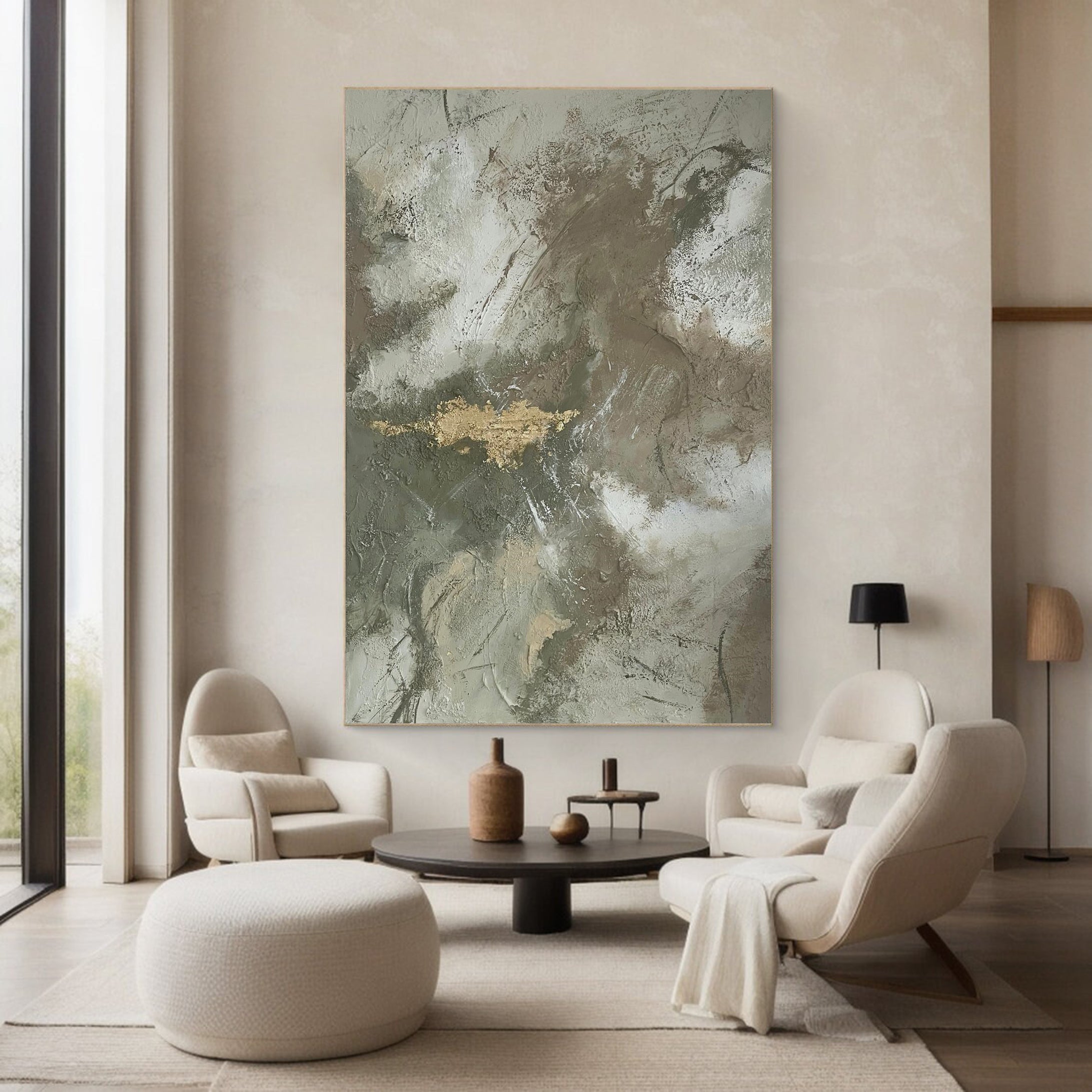 Modern Abstract Canvas Art For Home Decor #MM014