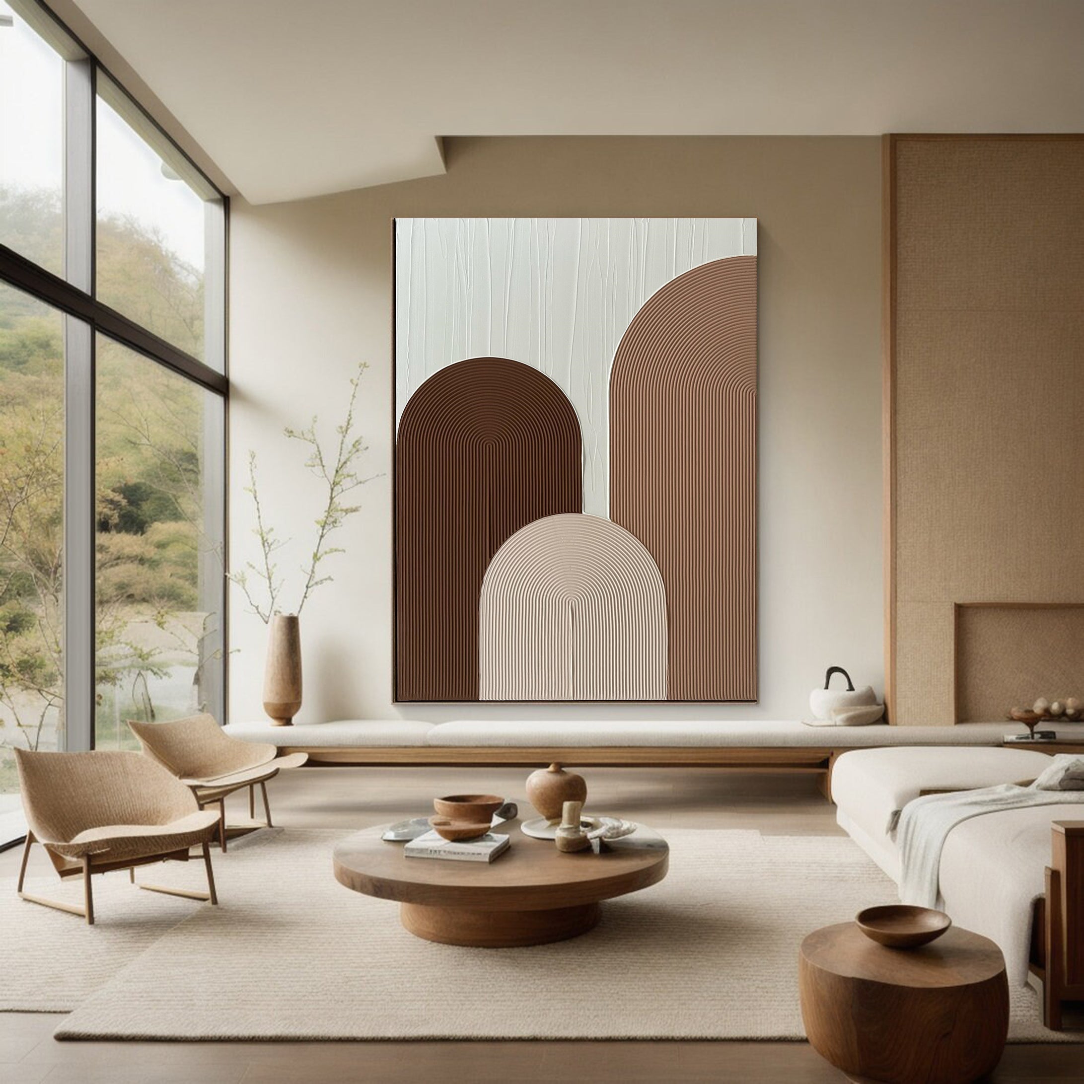 Minimalist Arch Wall Art for Dining Rooms #MM017