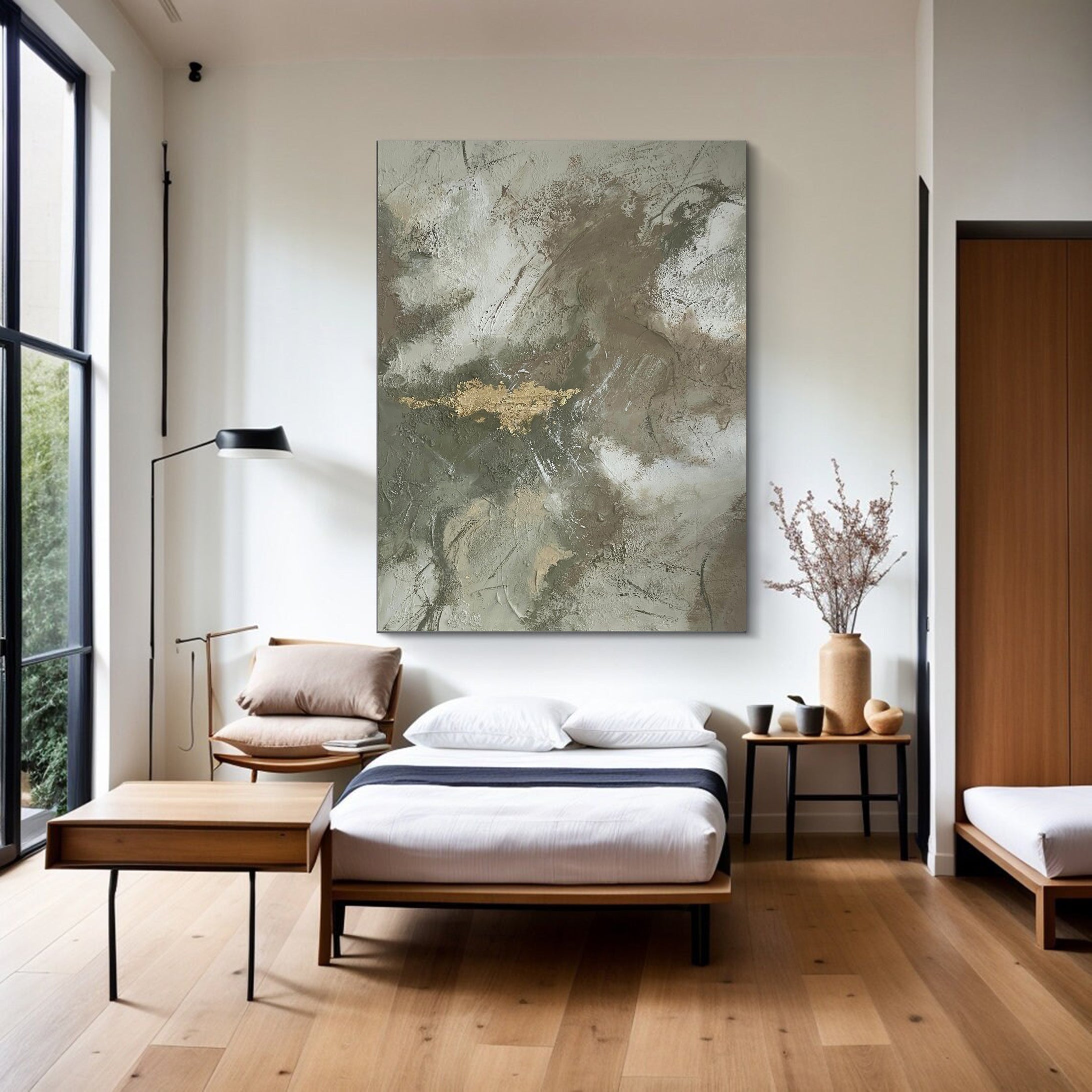 Modern Abstract Canvas Art For Home Decor #MM014