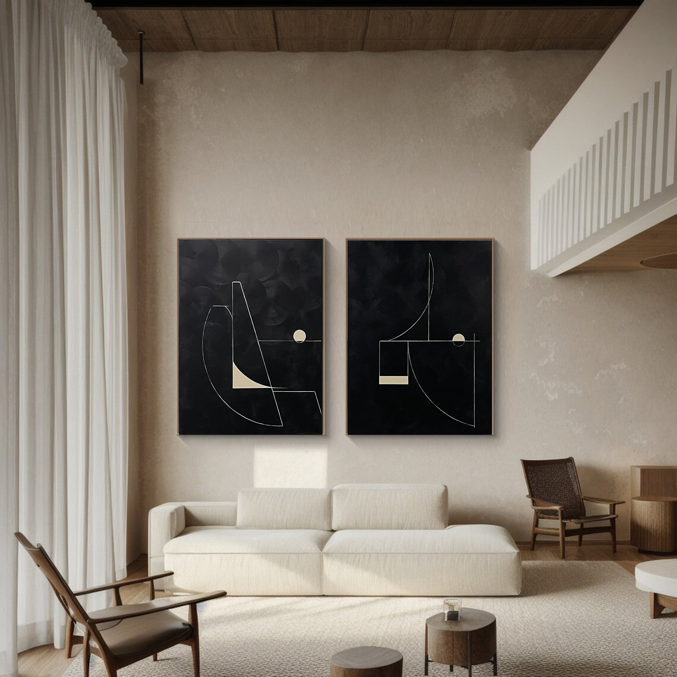 Elegant Geometric Wall Artwork For House #MMS033