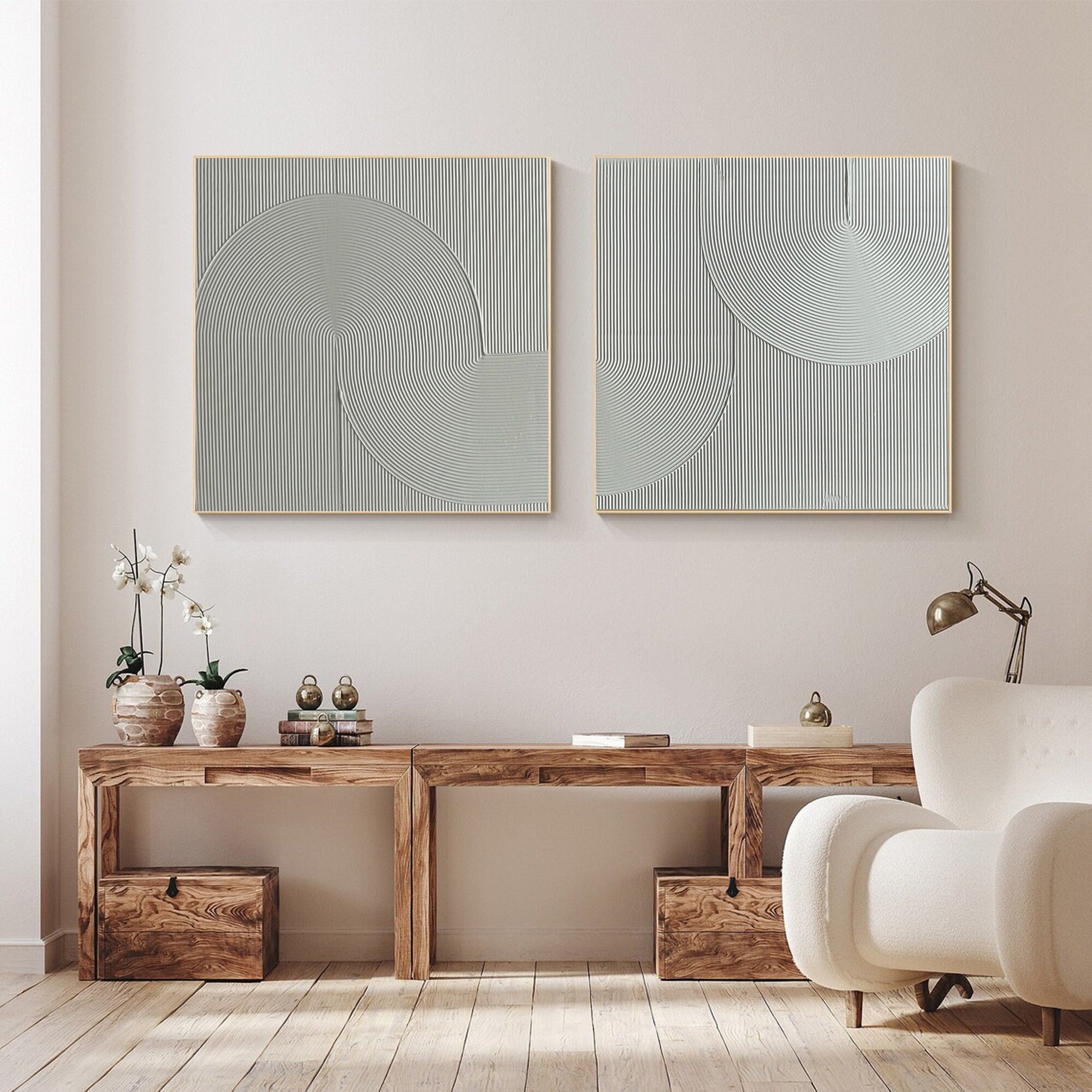 Minimalist Abstract Geometry Chic and Simple Wall Art #MMS016