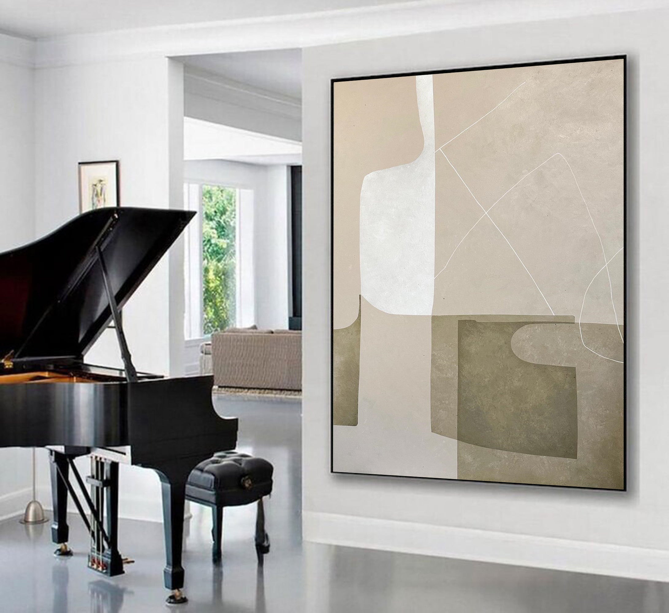 Abstract Geometry Elegant Wall Art for Modern Homes #MM016