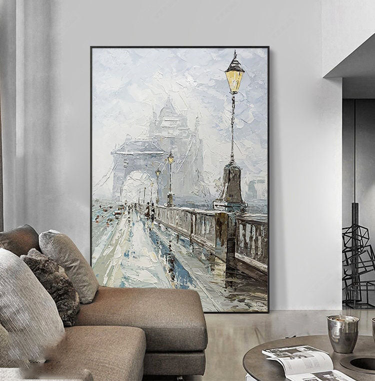 Abstract London Artwork - Contemporary Style, Home Decor #MM317