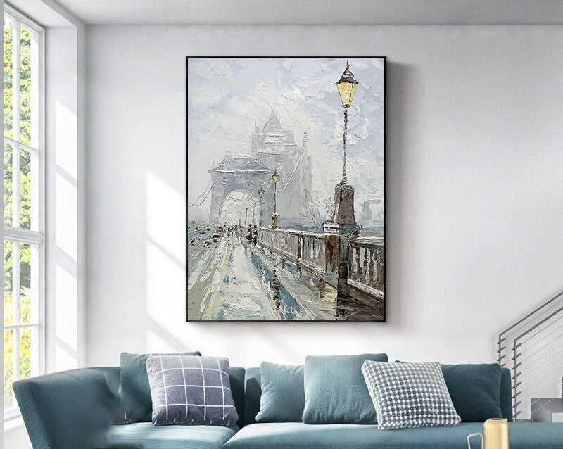 Abstract London Artwork - Contemporary Style, Home Decor #MM317