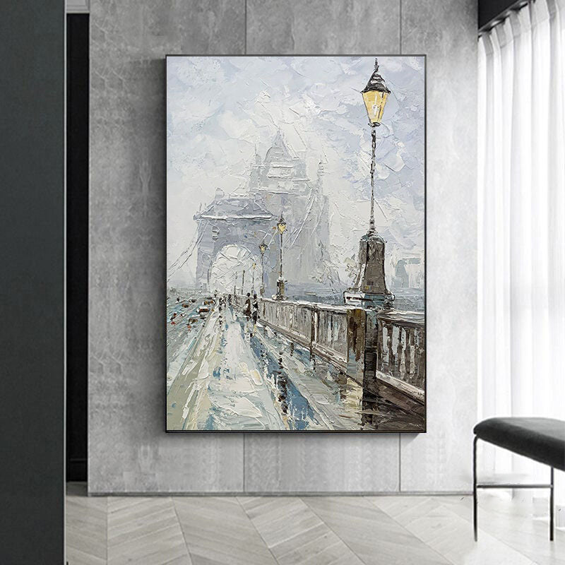 Abstract London Artwork - Contemporary Style, Home Decor #MM317