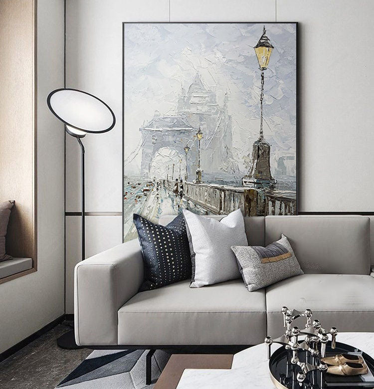 Abstract London Artwork - Contemporary Style, Home Decor #MM317