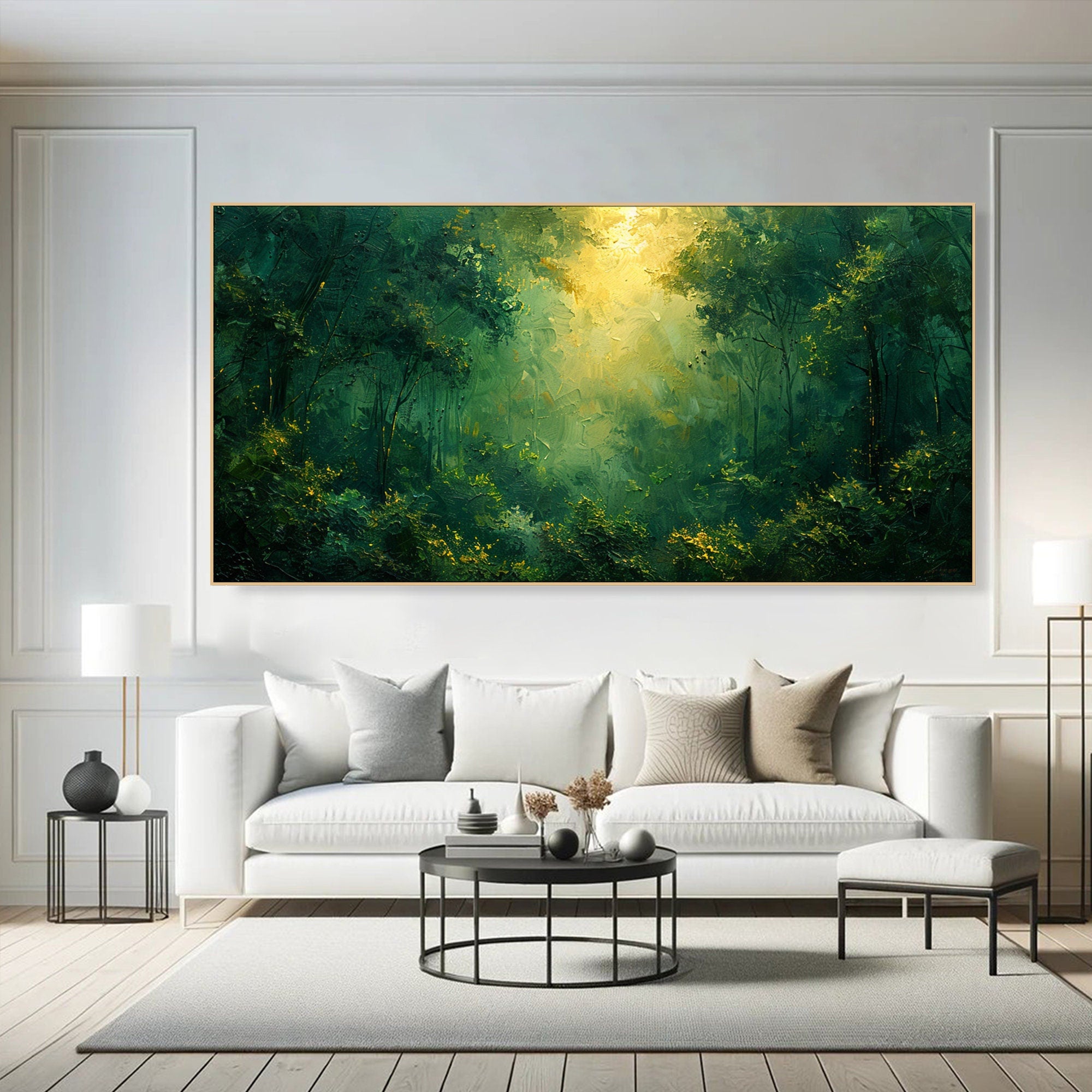 Forest Light, Natural Beauty Landscape Wall Painting #TP056