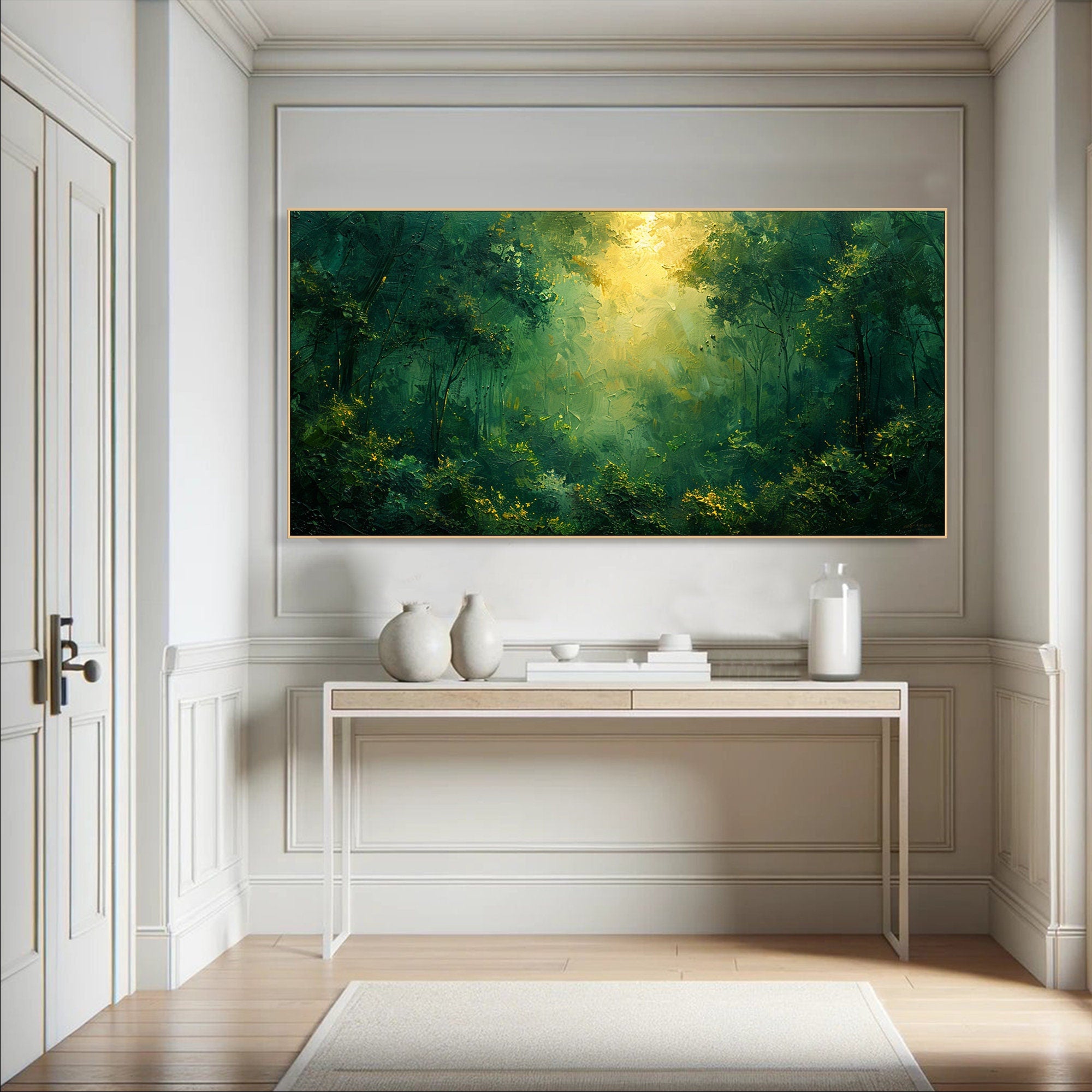 Forest Light, Natural Beauty Landscape Wall Painting #TP056