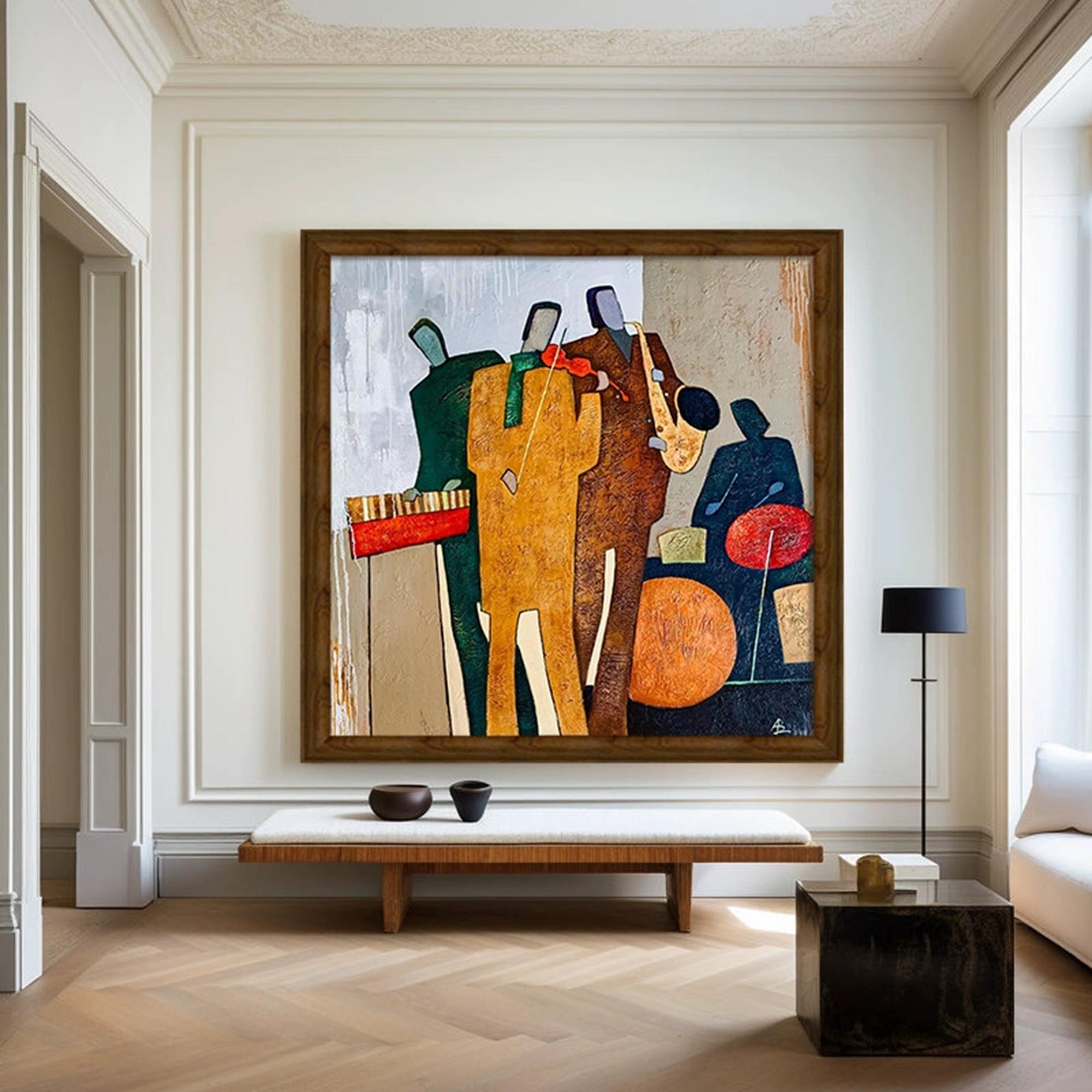 Large Textured Musicians | KelorArt #AG 190