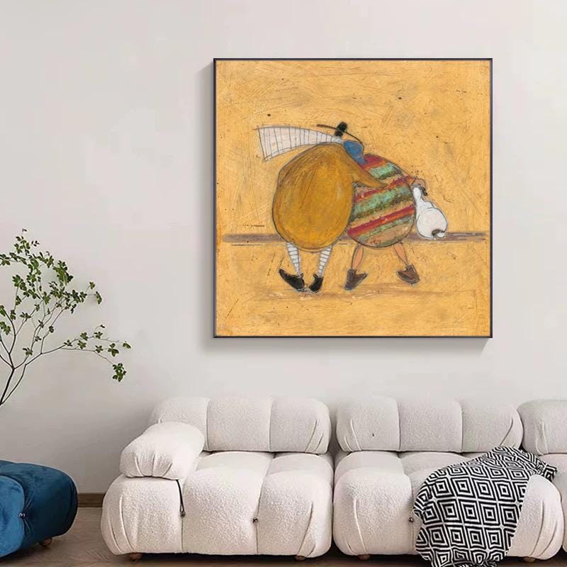 Abstract Large Figure Painting | KelorArt #AG 171