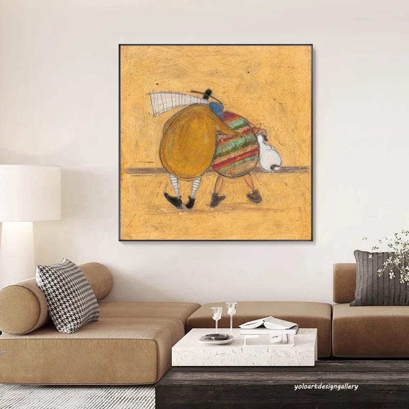 Abstract Large Figure Painting | KelorArt #AG 171