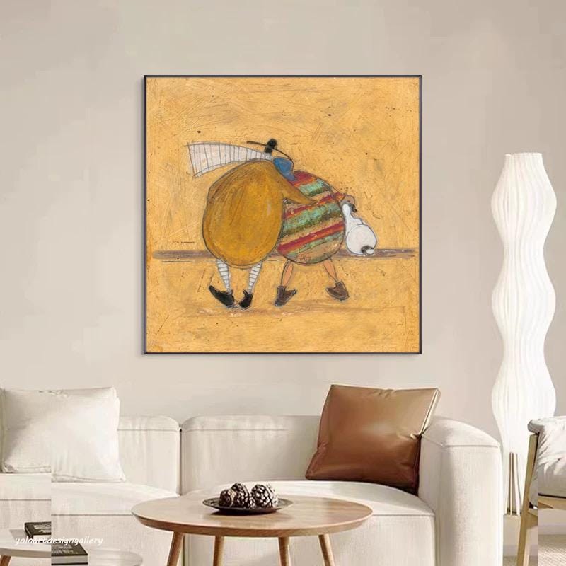 Abstract Large Figure Painting | KelorArt #AG 171