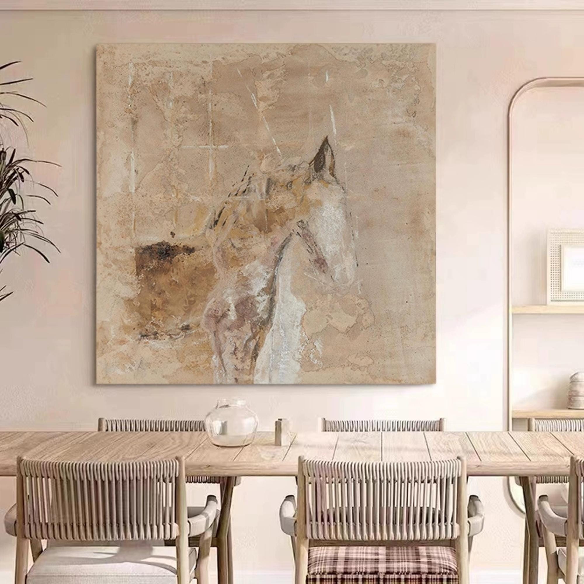Large Abstract Horse Study | KelorArt #AG 186