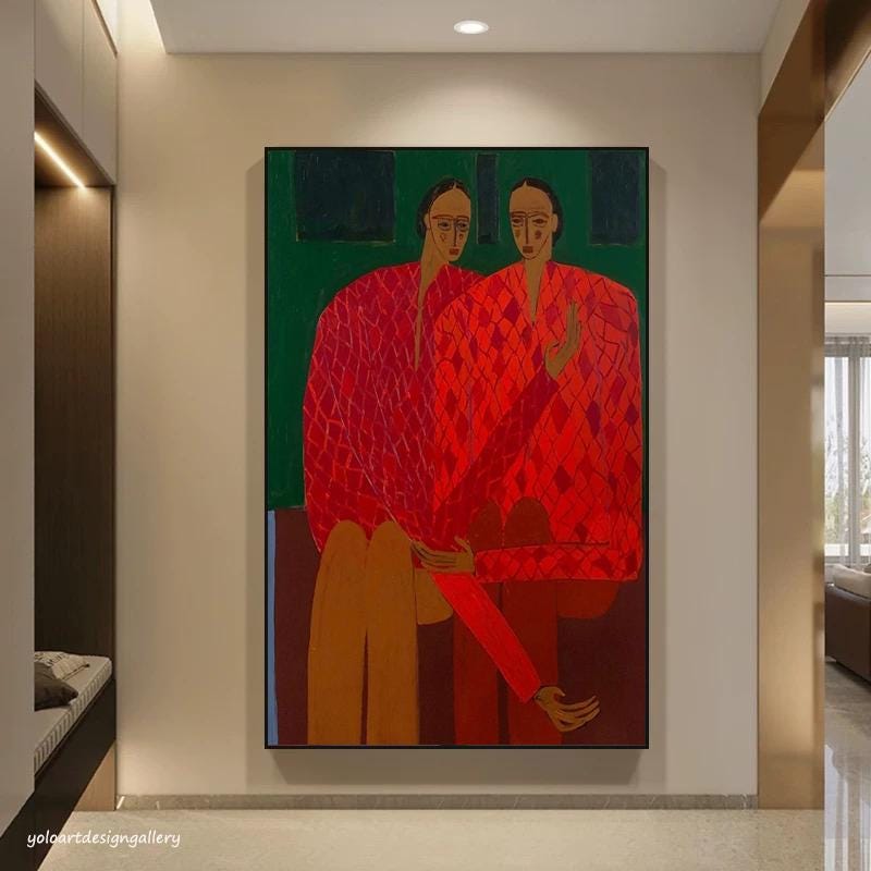 Abstract Large Figure Study Art | KelorArt #AG 181