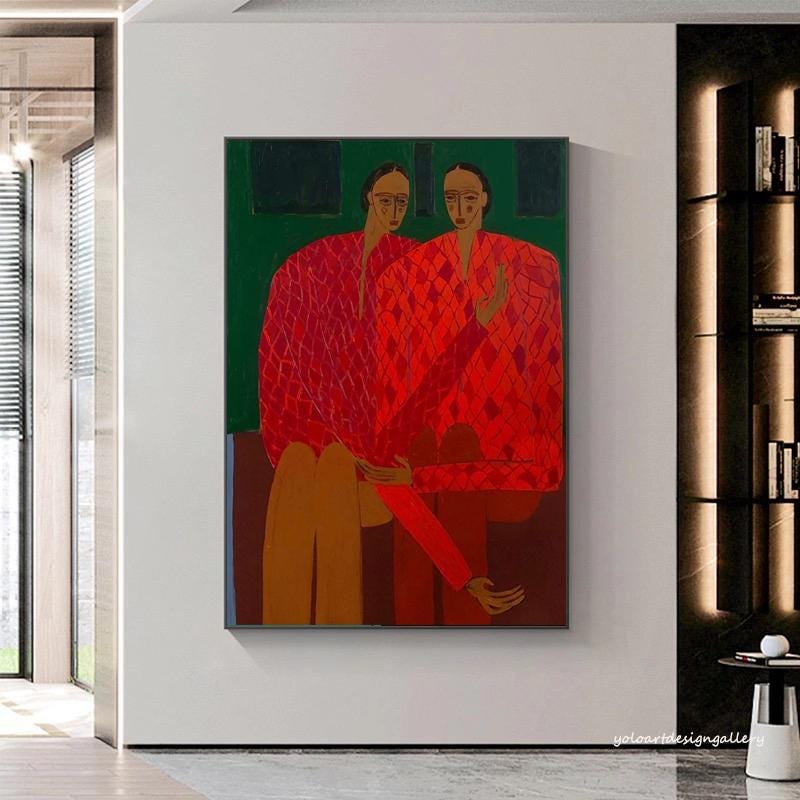Abstract Large Figure Study Art | KelorArt #AG 181