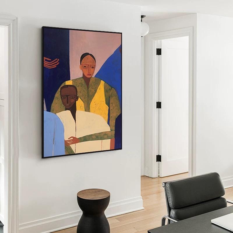 Large Modern Group Canvas | KelorArt #AG 177