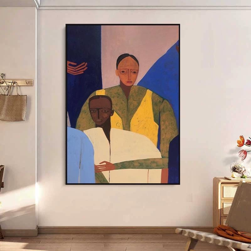 Large Modern Group Canvas | KelorArt #AG 177