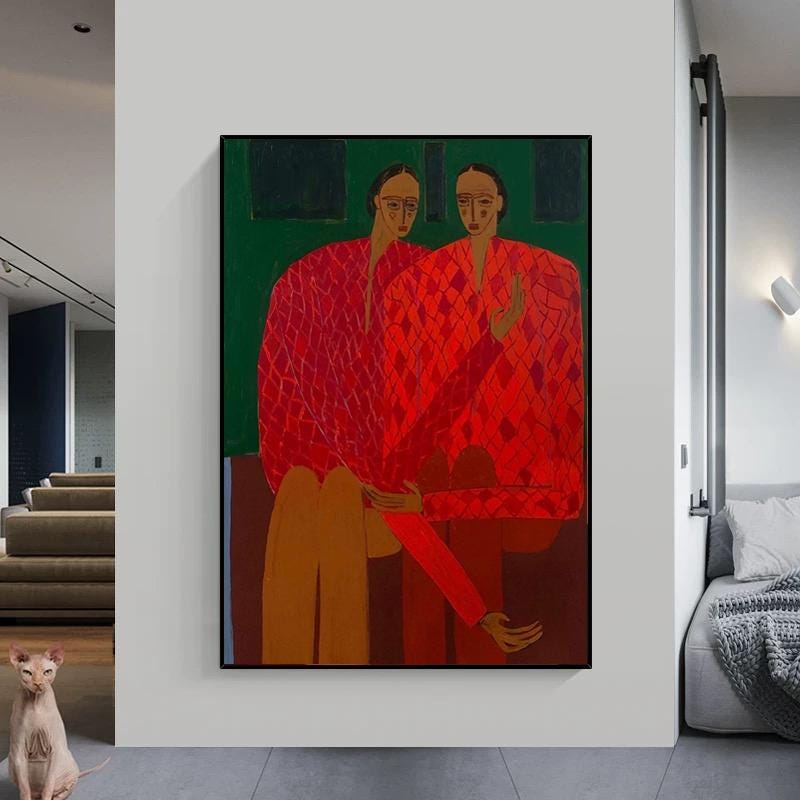 Abstract Large Figure Study Art | KelorArt #AG 181