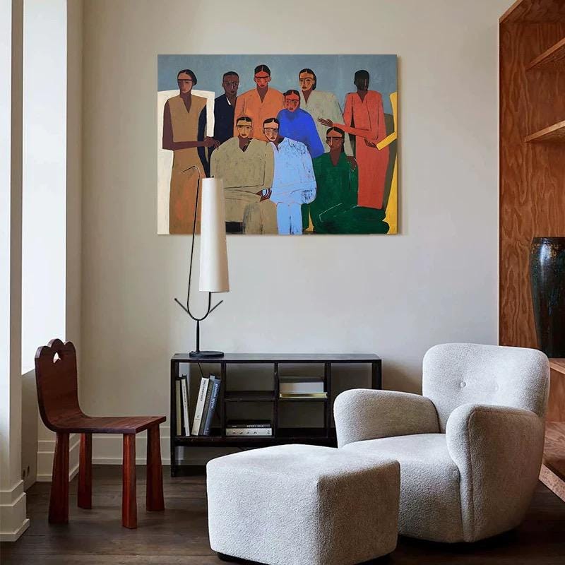 Abstract Large Community Painting | KelorArt #AG 174