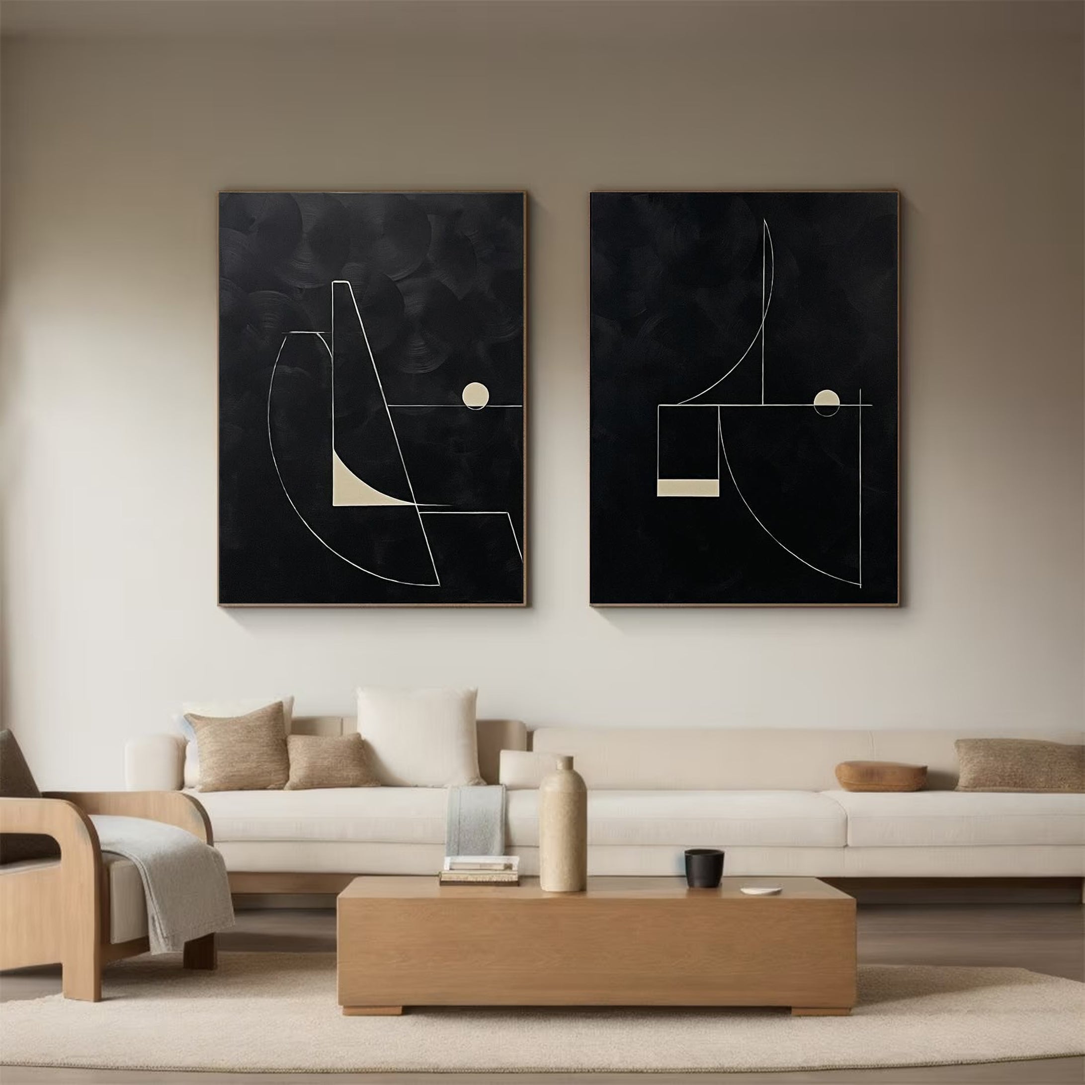 Elegant Geometric Wall Artwork For House #MMS033