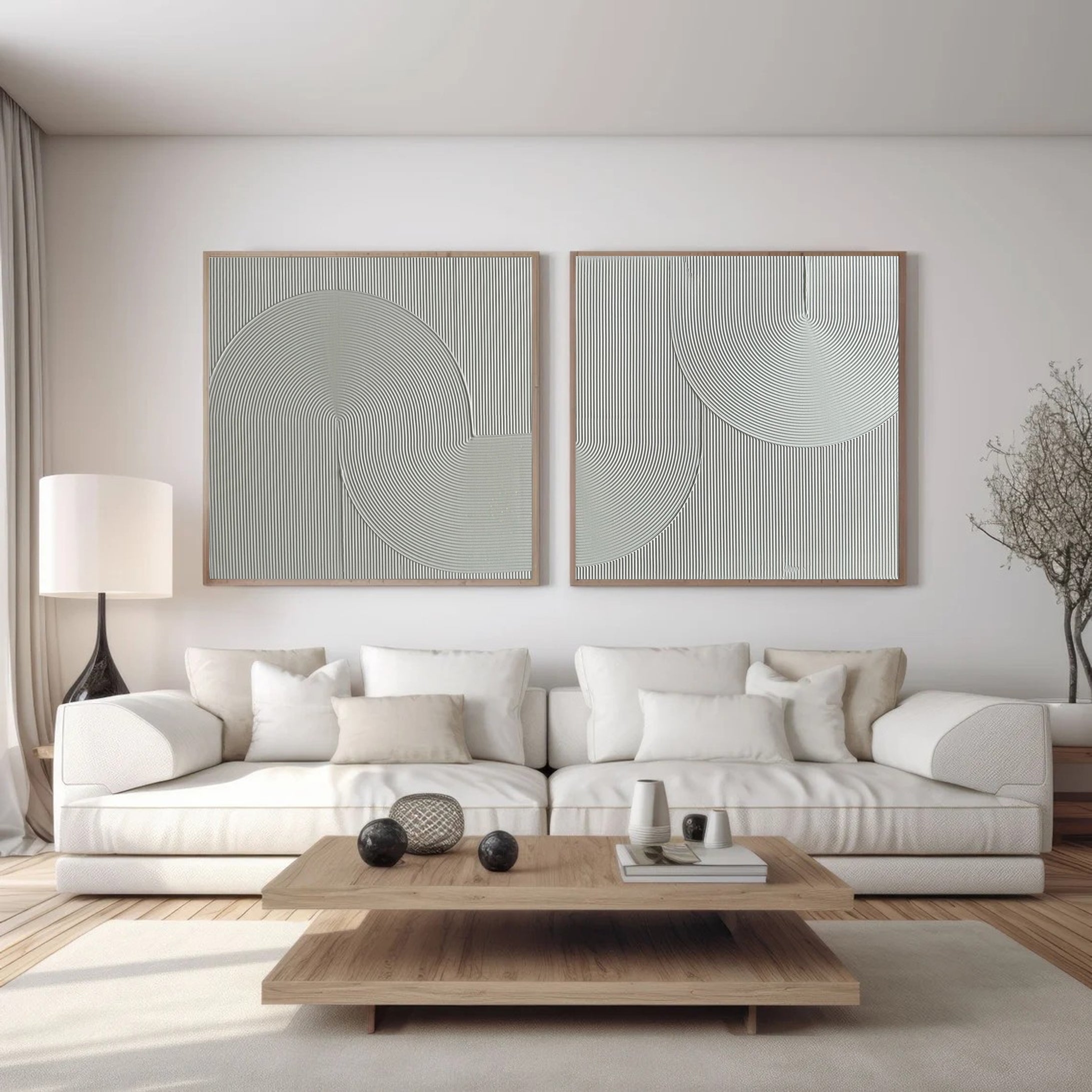 Minimalist Abstract Geometry Chic and Simple Wall Art #MMS016